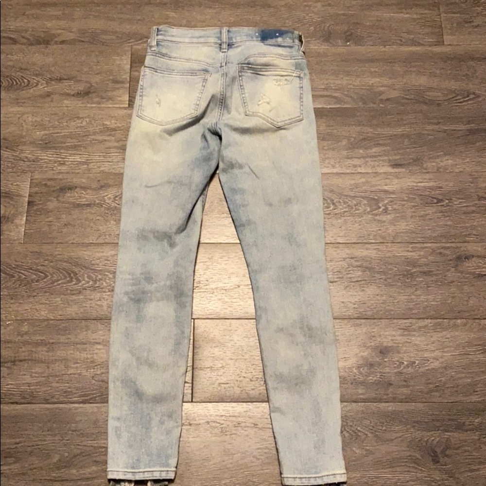 Size 25 high waisted cropped jeans - Picture 3 of 3